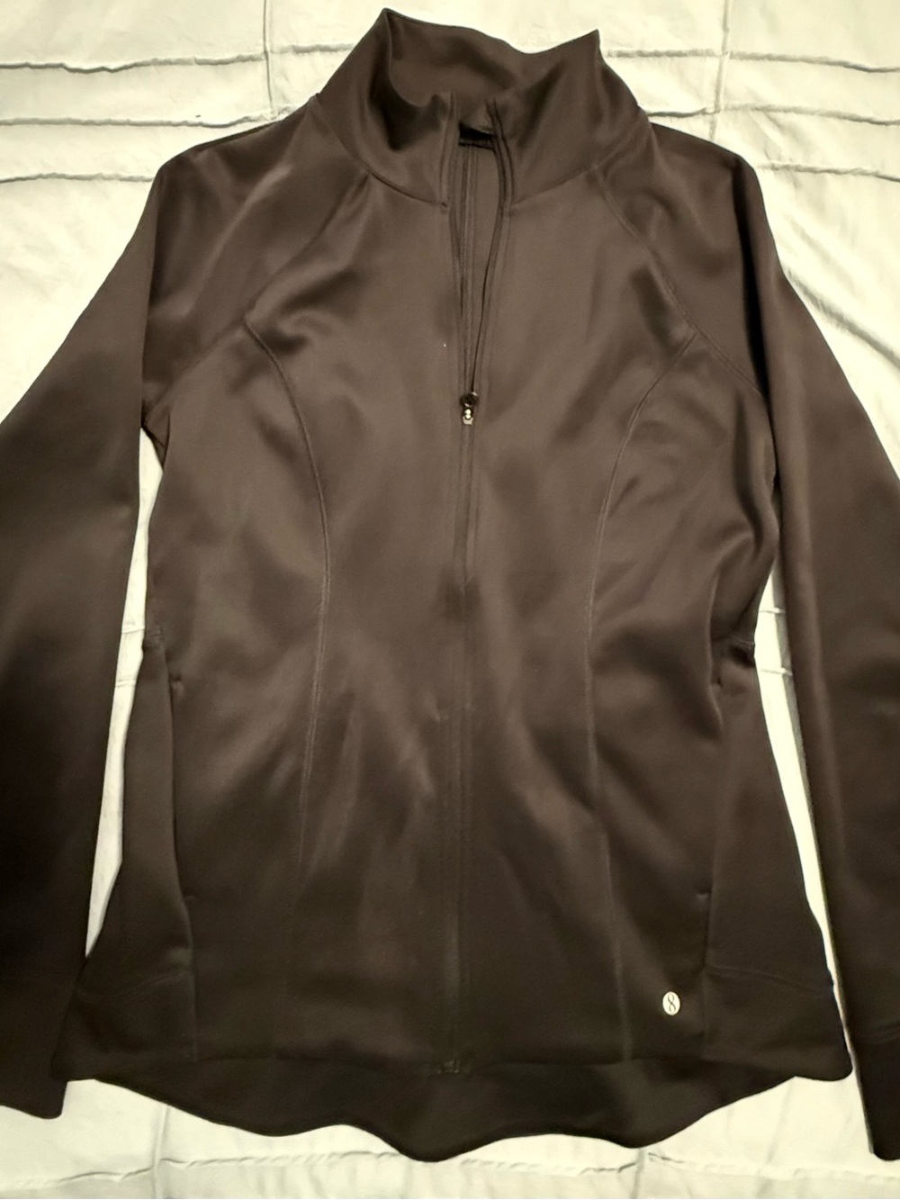 Women's Black Full-Zip Jacket
